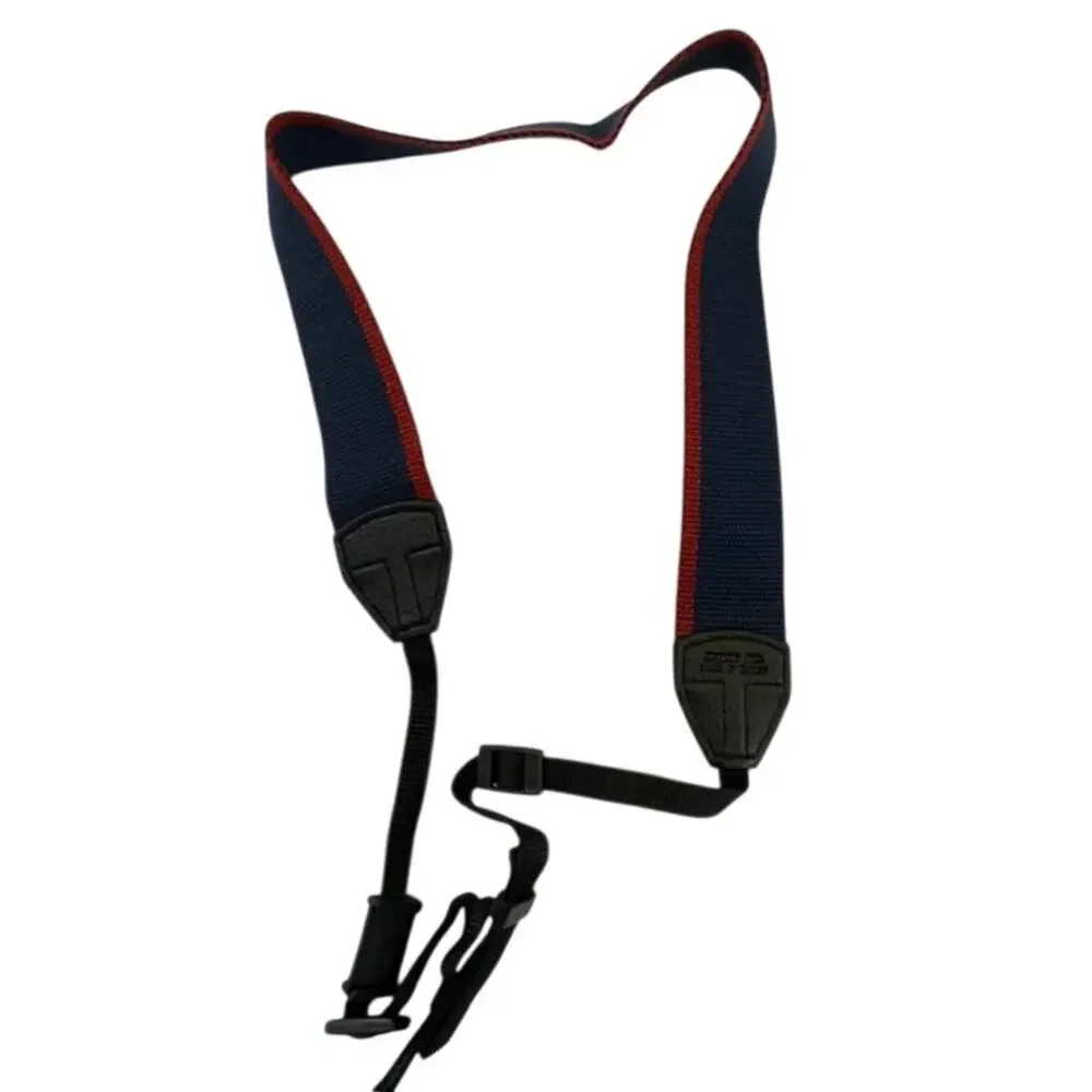 Canon, (Vintage) Blue & Red Camera Neck Wide Strap